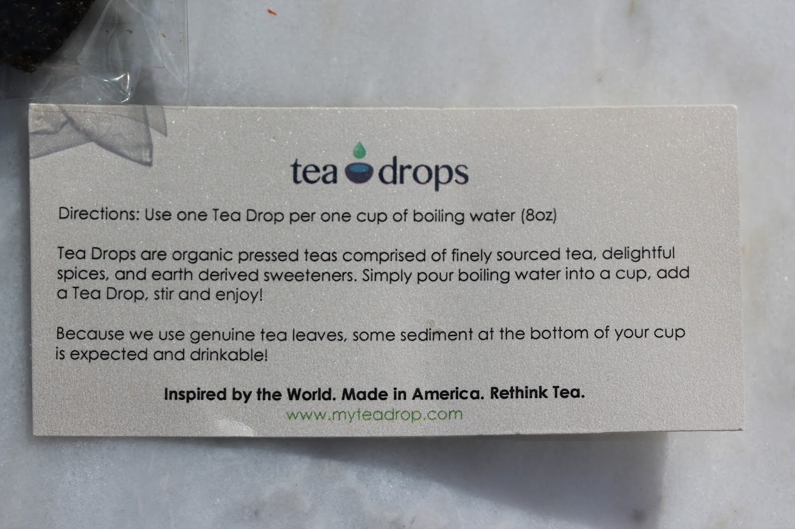 Tea Drops
