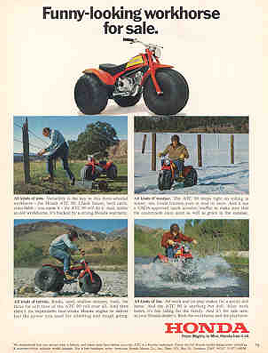 Cling on for dear life !!! Even James Bond Drives A Honda