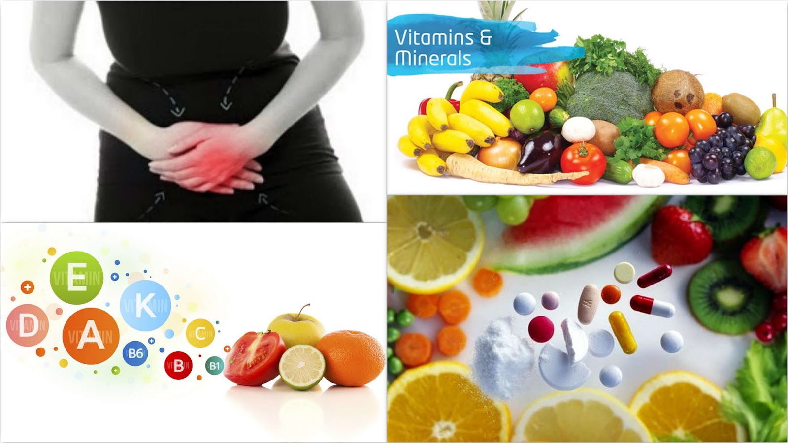 VITAMINS AND MINERALS TO STOP HEAVY MENSTRUAL BLEEDING Natural