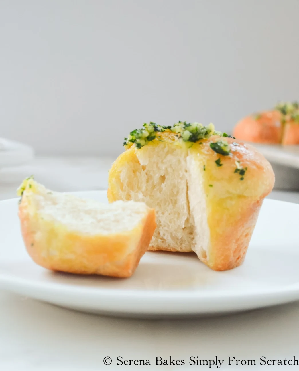 Garlic French Bread Dinner Rolls are a holiday favorite.