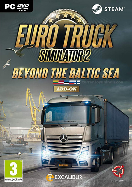 تحميل لعبة شاحنات Euro Truck Simulator للكمبيوتر برابط مباشر دايركت أب