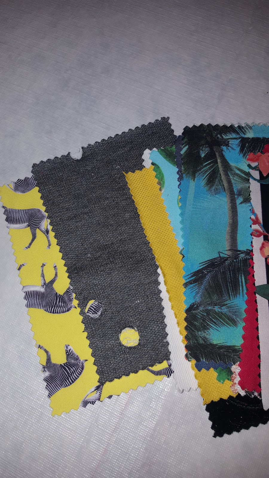 The Mahogany Stylist Mood Fabrics Swatch Club