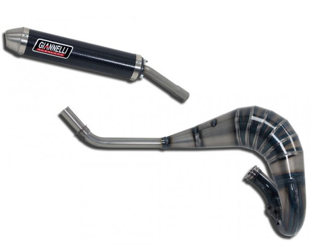 Giannelli exhaust for Yamaha DT 125