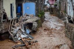 Banjir Bandang Terjang Banyuwangi, 415 Rumah Warga Rusak  