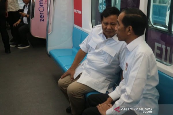 Ssstt… Inilah Kronologis Pertemuan Jokowi dan Prabowo