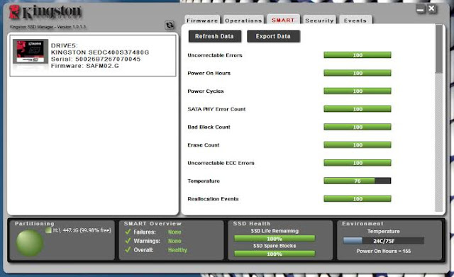 latest version of kingston ssd manager