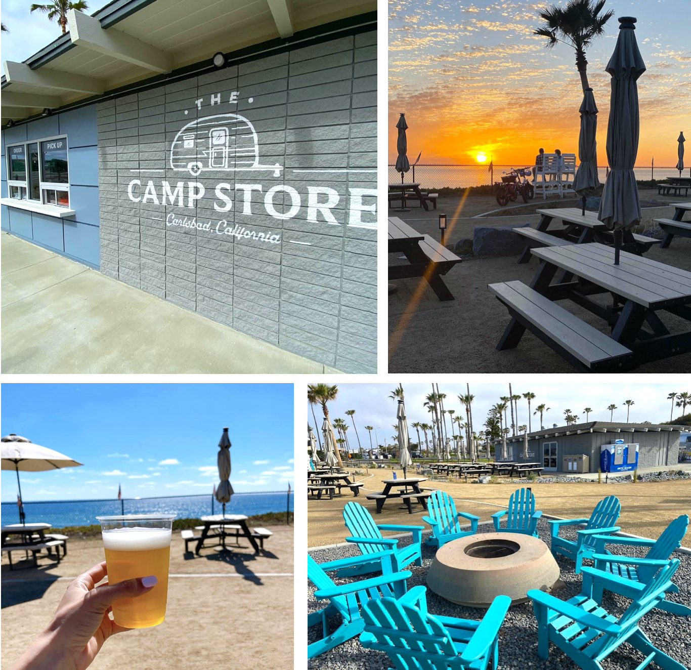 Sandiegoville The Camp Store To Bring Live Music Food Beer Wine To San Diego S South Carlsbad State Beach