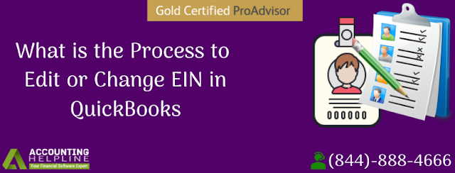 Change EIN in QuickBooks