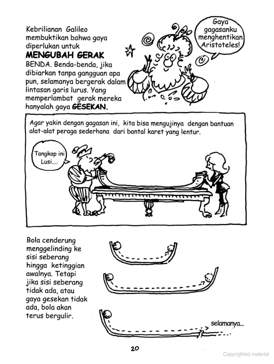 Kartun Fisika : Apel dan Bulan | Khusnul Octaviana�s
