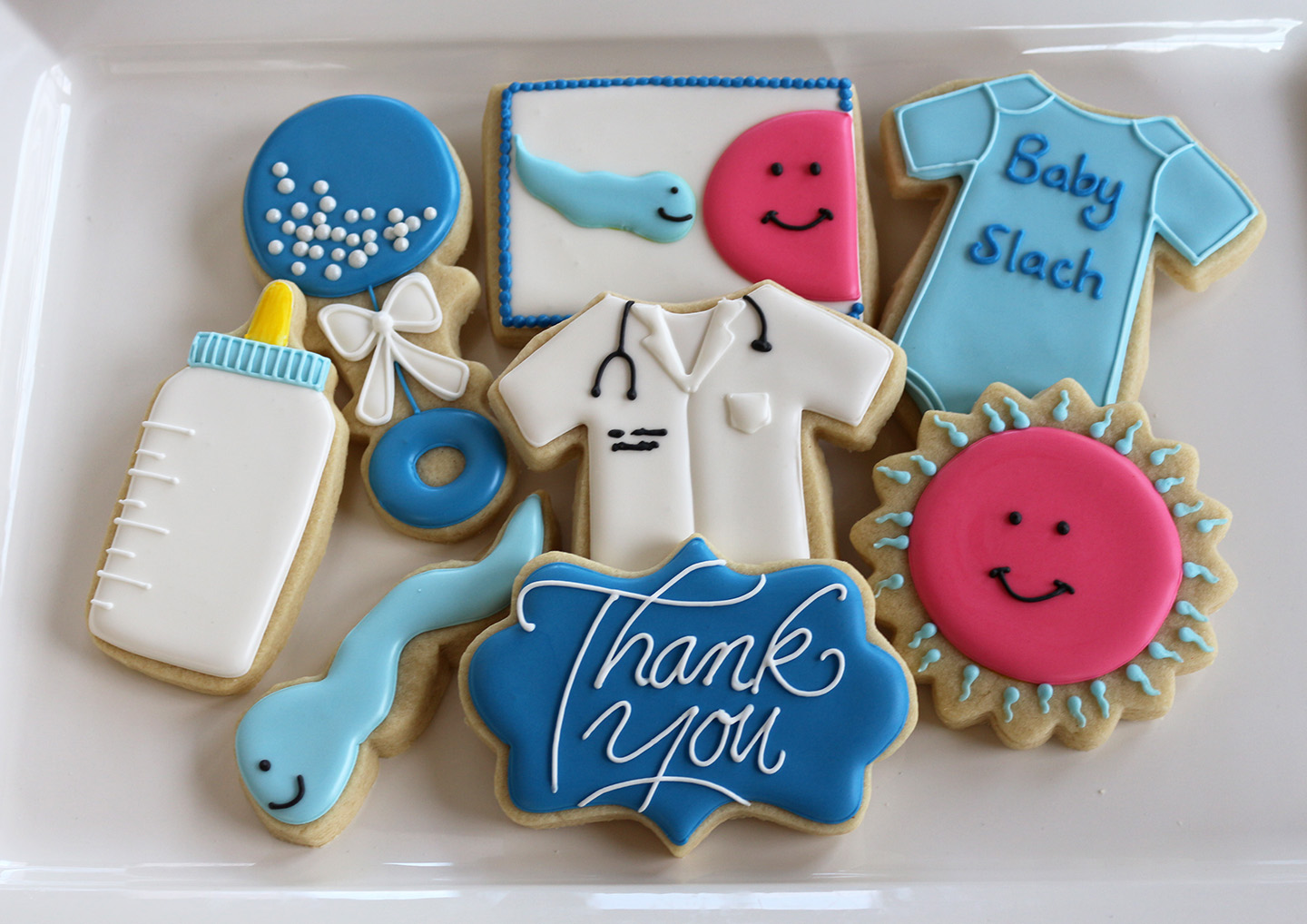 Jaclyn's Cookies Fertility Doctor Cookies