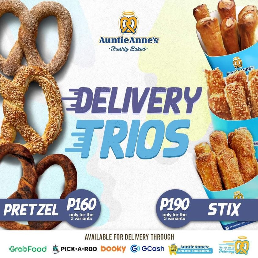Manila Shopper: Auntie Anne's Ongoing Promos: Buy1 Get1, GLife