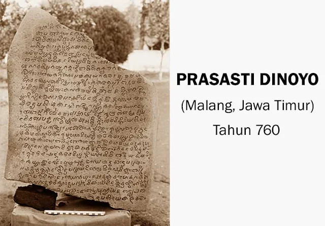 Gambar Prasasti Dinoyo Malang Jawa Timur