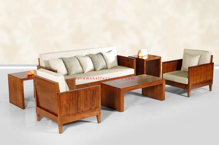 Model Kursi Kayu Ruang tamu Yang Cantik | rumahku