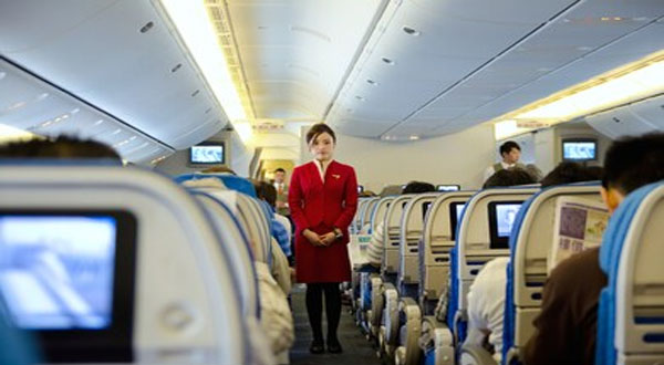 Cathay Pacific stewardess