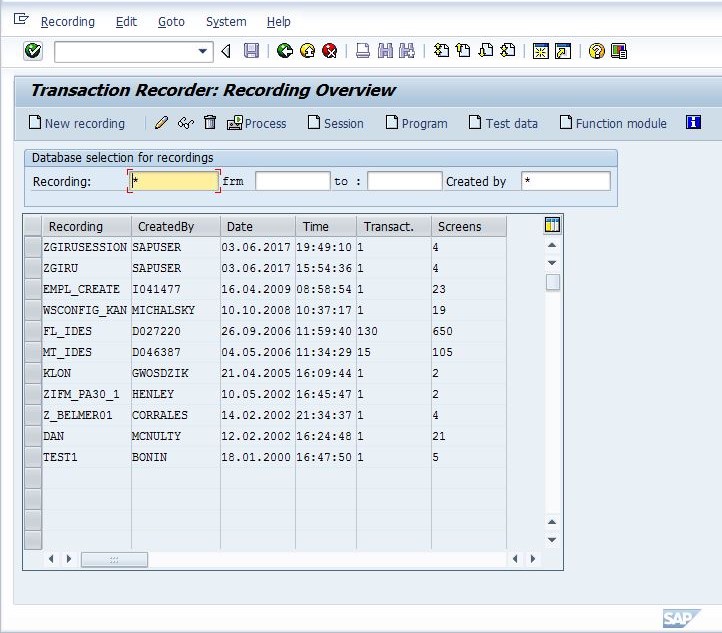 BDC Using Session Method Sap Tutor