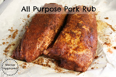 All-Purpose Pork Rub - perfect for smoking and grilling pork loin or roasts
