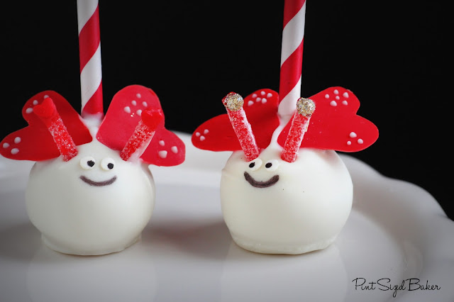 You've got a Special Delivery! These little Love Bugs have some Valentine treats for someone I love! Check out these perfect cake pops!