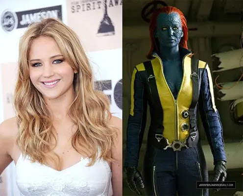 Jennifer Lawrence in X-Men First Class