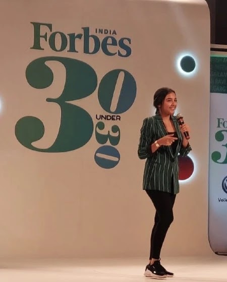 Prajakta Koli in Forbes India list Prajakta Koli in Forbes India list