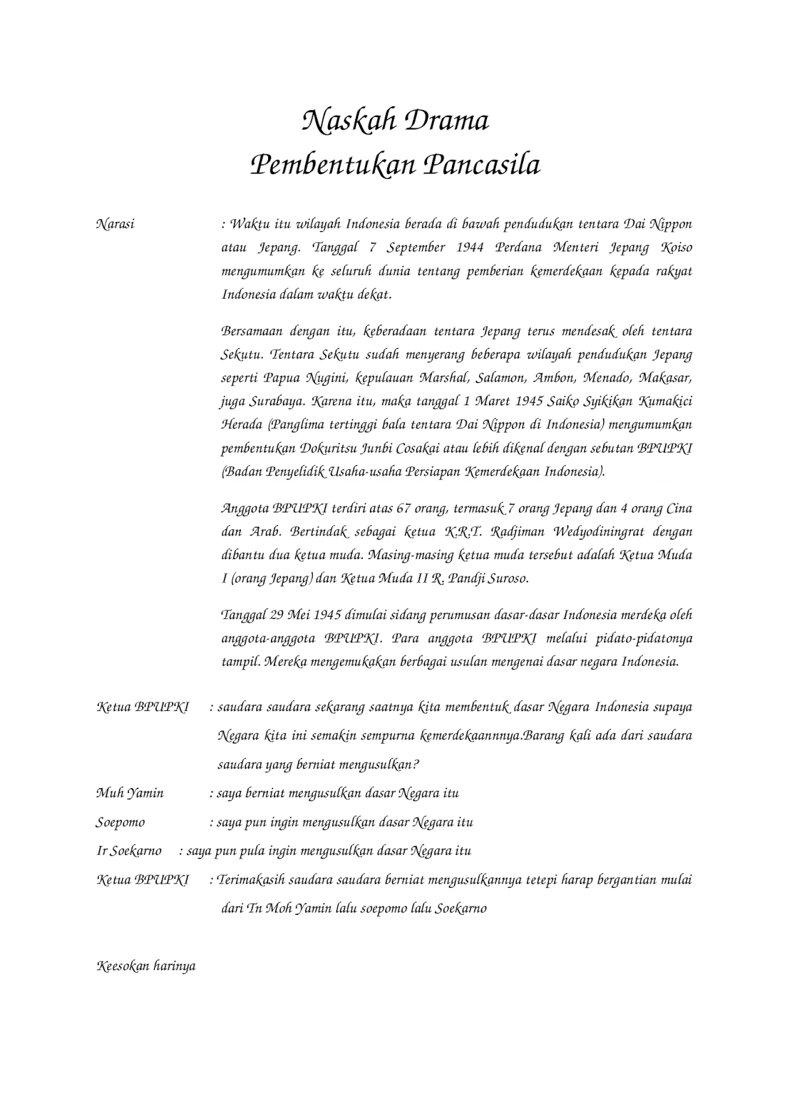 naskah drama 7 orang wood scribd indo