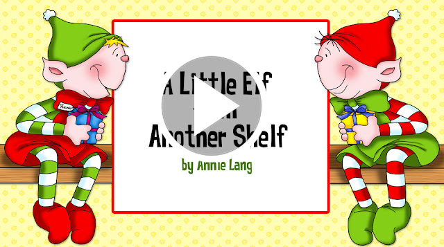 Watche the book trailer for Annie Lang's A Little Elf from Another Shelf Book!