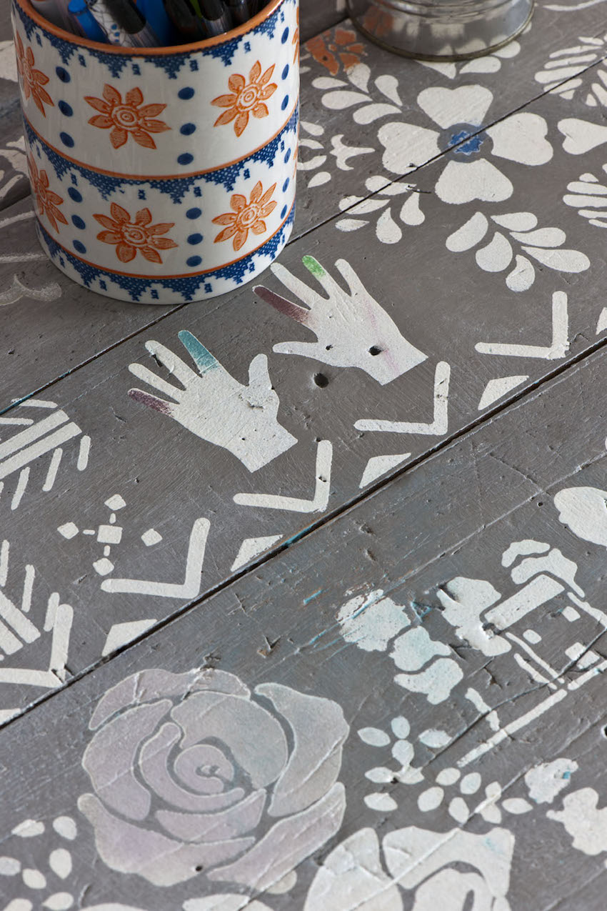 Annie Sloan • Paint & Colour How to use my Stencil Collection to