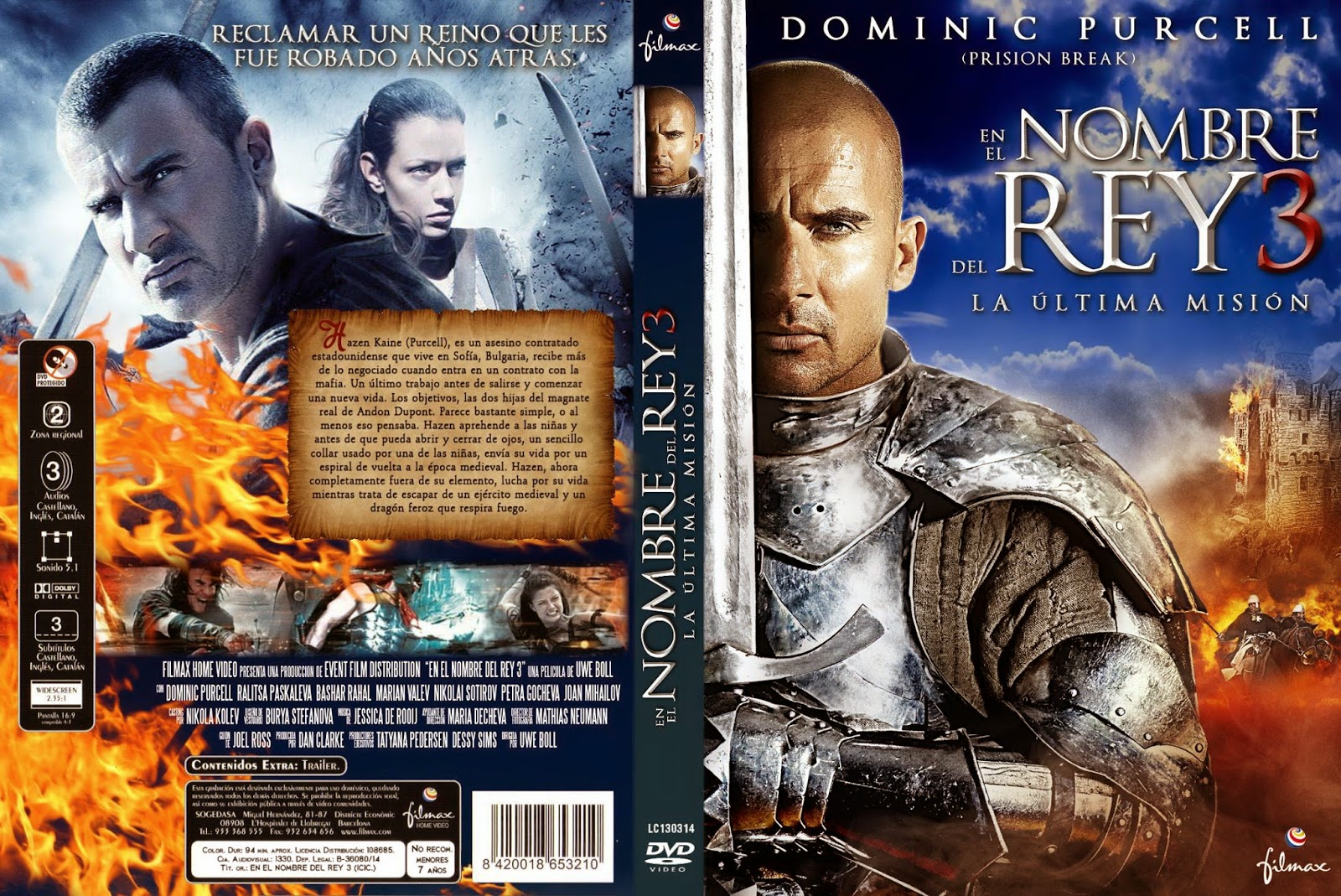 In The Name Of The King Iii DVD - PS2 - SERIES - PROGRAMAS: En El Nombre Del Rey 3 - In the Name of