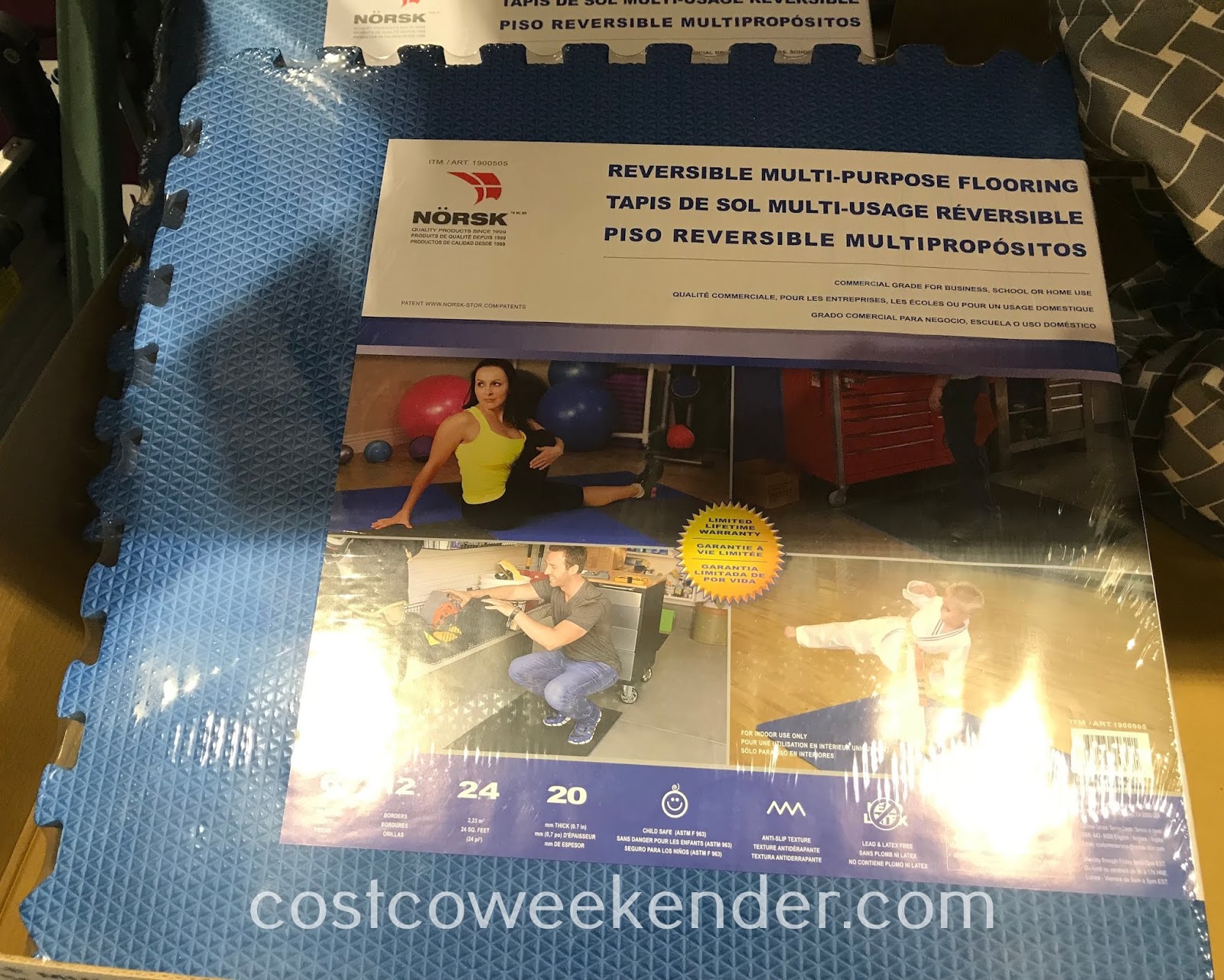 Norsk Reversible Multi-Purpose Foam Flooring | Costco Weekender