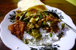 Kuliner Sambal Lucu khas suku Using, Banyuwangi