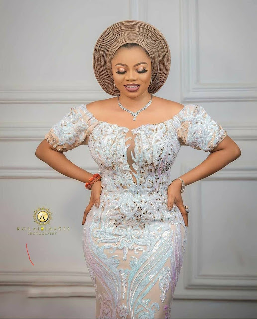 Look Aso Ebi Styles Trending Lace styles for Aso Ebi