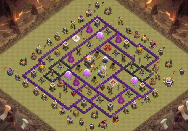 Base Town Hall 11 Clash of Clans War