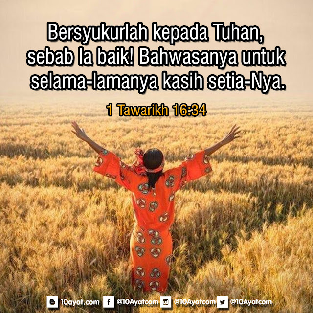 1 Tawarikh 16 34