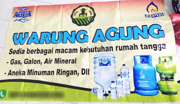 contoh banner warung sembako contoh spanduk warung sembako