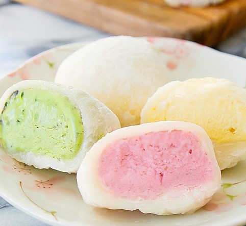 MOCHI ICE CREAM #desserts #frozenrecipes