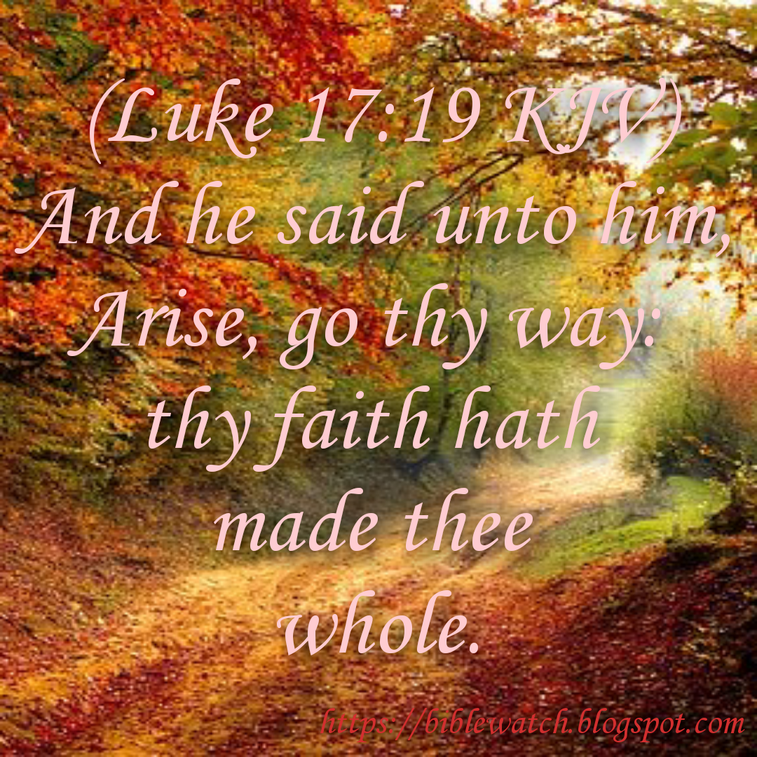 IS THERE A DIFFERENCE BETWEEN BEING CLEANSED AND BEING MADE WHOLE?