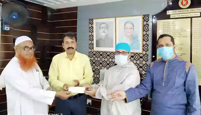 Provision of one-time grants to 526 mosques in Kazipur কাজিপুরে ৫২৭টি মসজিদে এককালিন অনুদান প্রদান