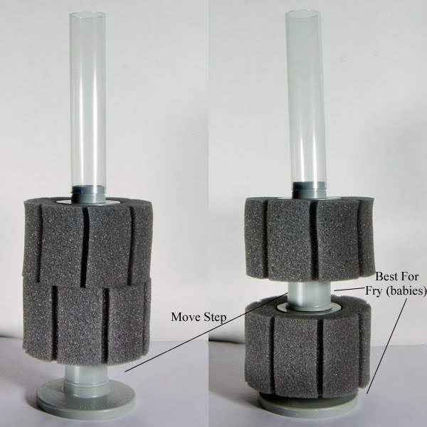 Stackable Aquarium Sponge Filters
