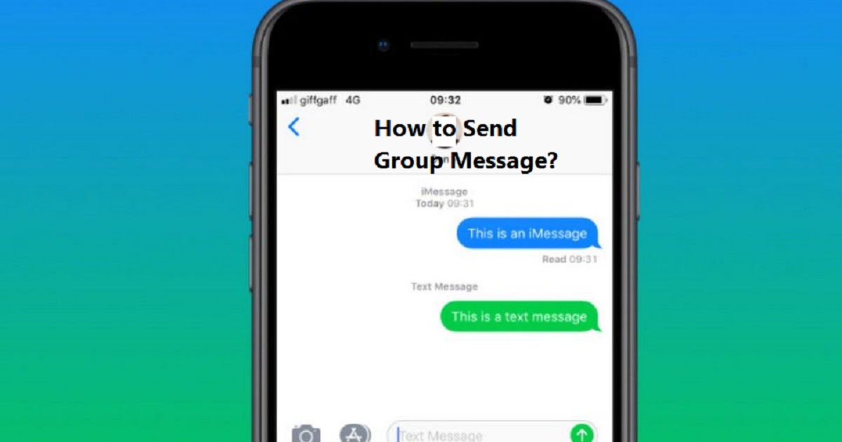 How to send group message iPhone Simply and Quickly