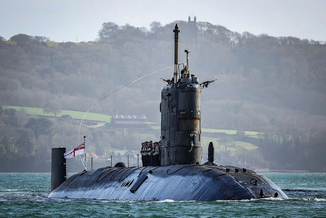 Submarino de la Royal Navy HMS Trenchant