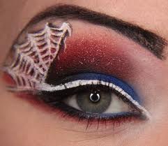 Snake/Spider Web Eye Makeup