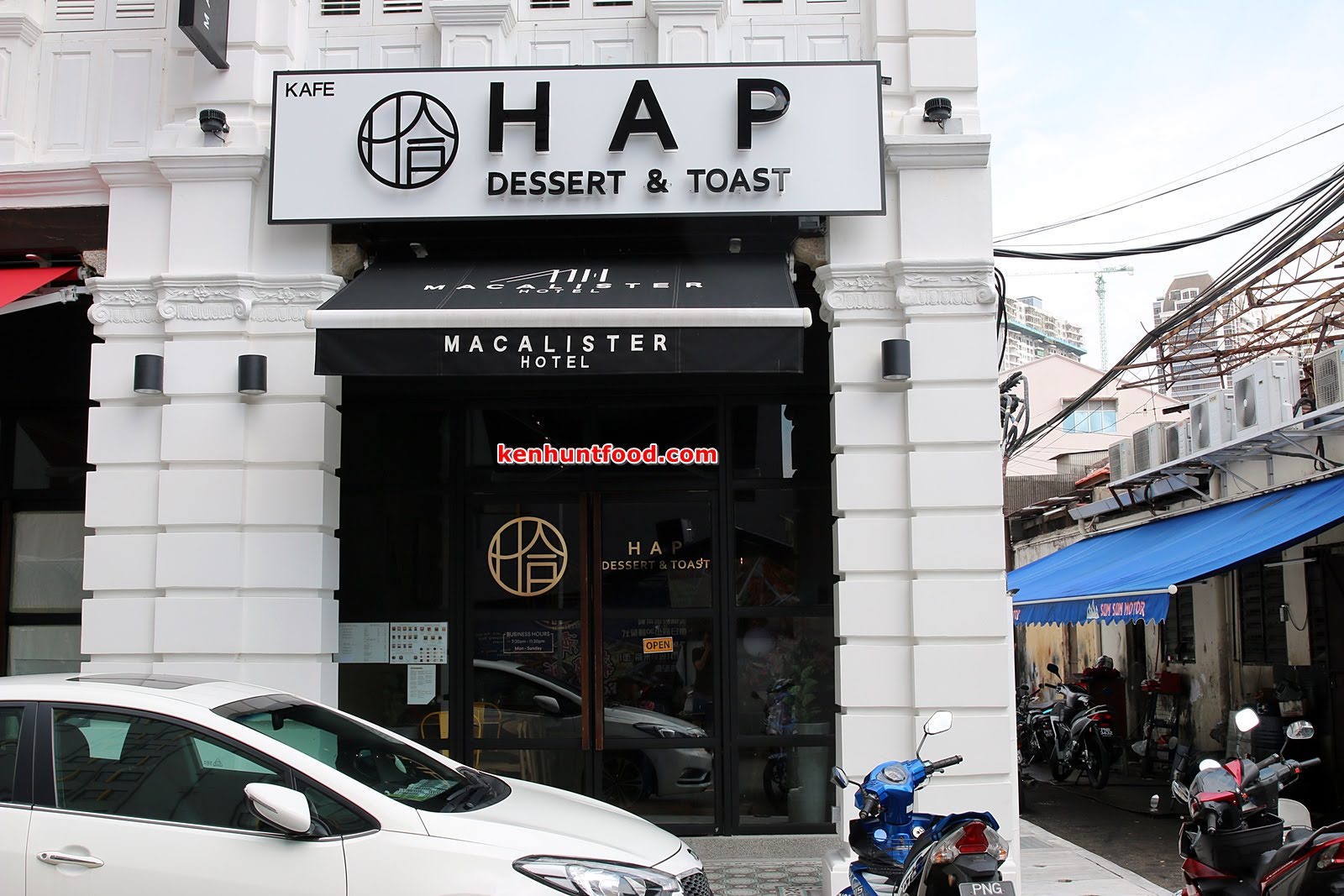 KEN HUNTS FOOD HAP Dessert & Toast Nanning Street, Penang.