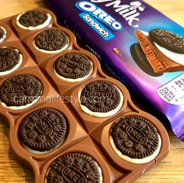 Cadbury Dairy Milk Oreo Sandwich made in UK
