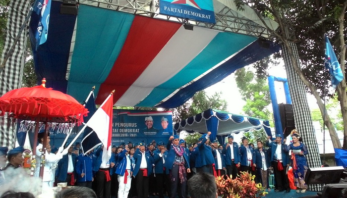 Didominasi Kaum Muda, Jajaran Pengurus Demokrat Bali Dikukuhkan