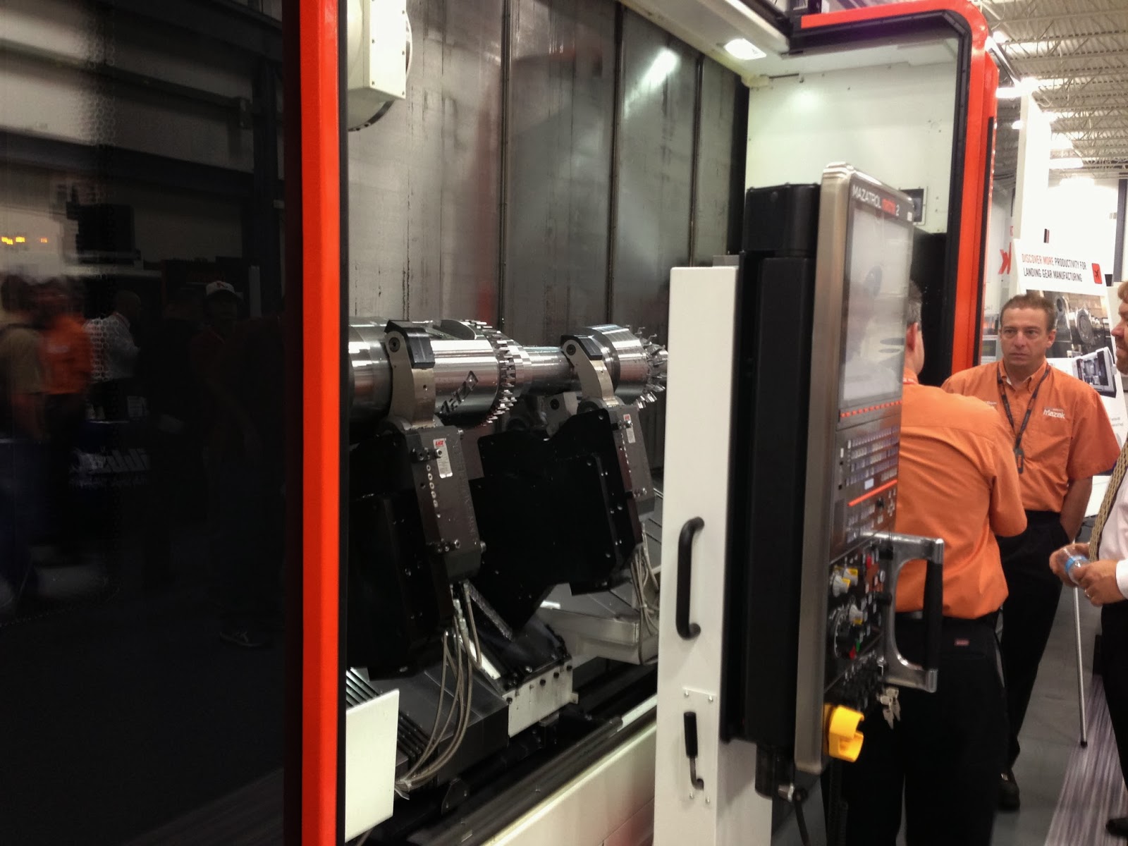 Photons and Electrons MTConnect Panel at Mazak Discover 2013