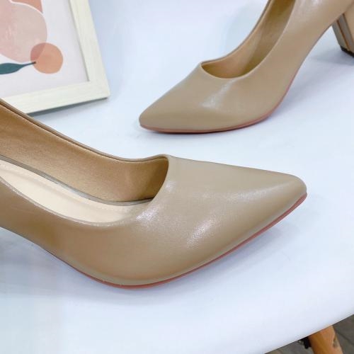 Giày cao gót chất da mờ lì mềm 11 f41a1ca57 2f6f 4c63 8bf5