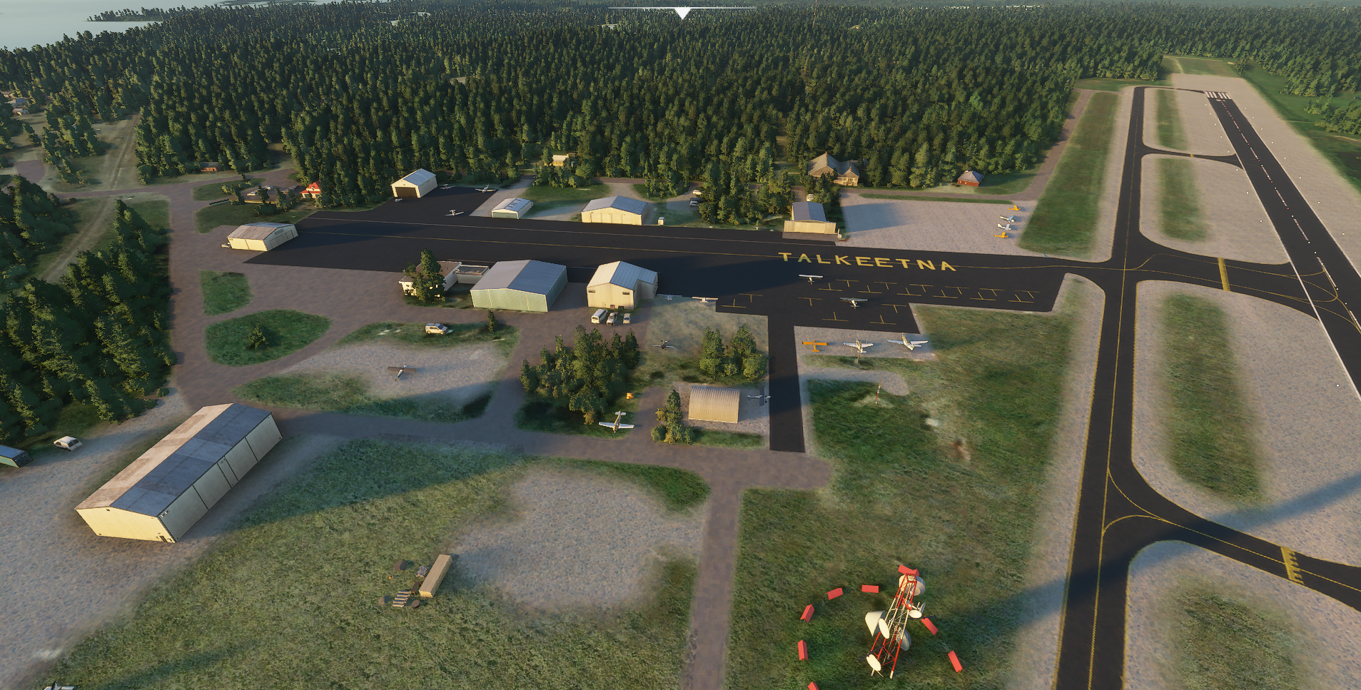 Update! MSFS2020 Talkeetna Alaska area Airports and Scenery Pack