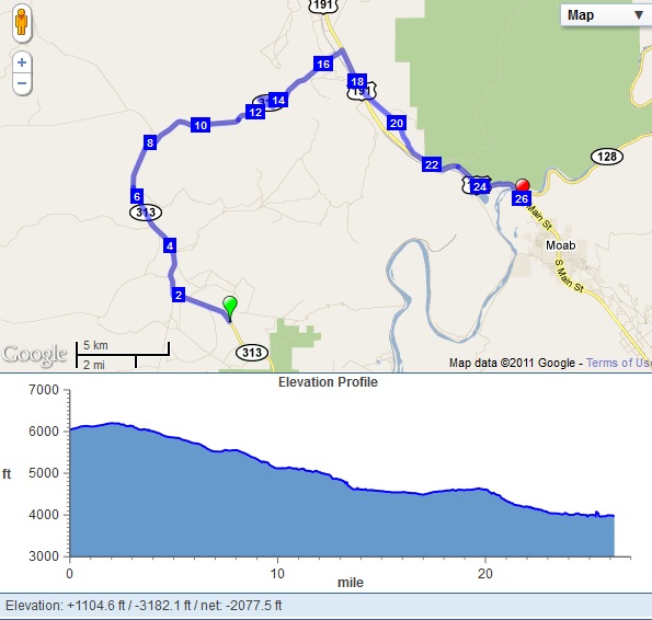 See Dane Run Moab Marathon Recap
