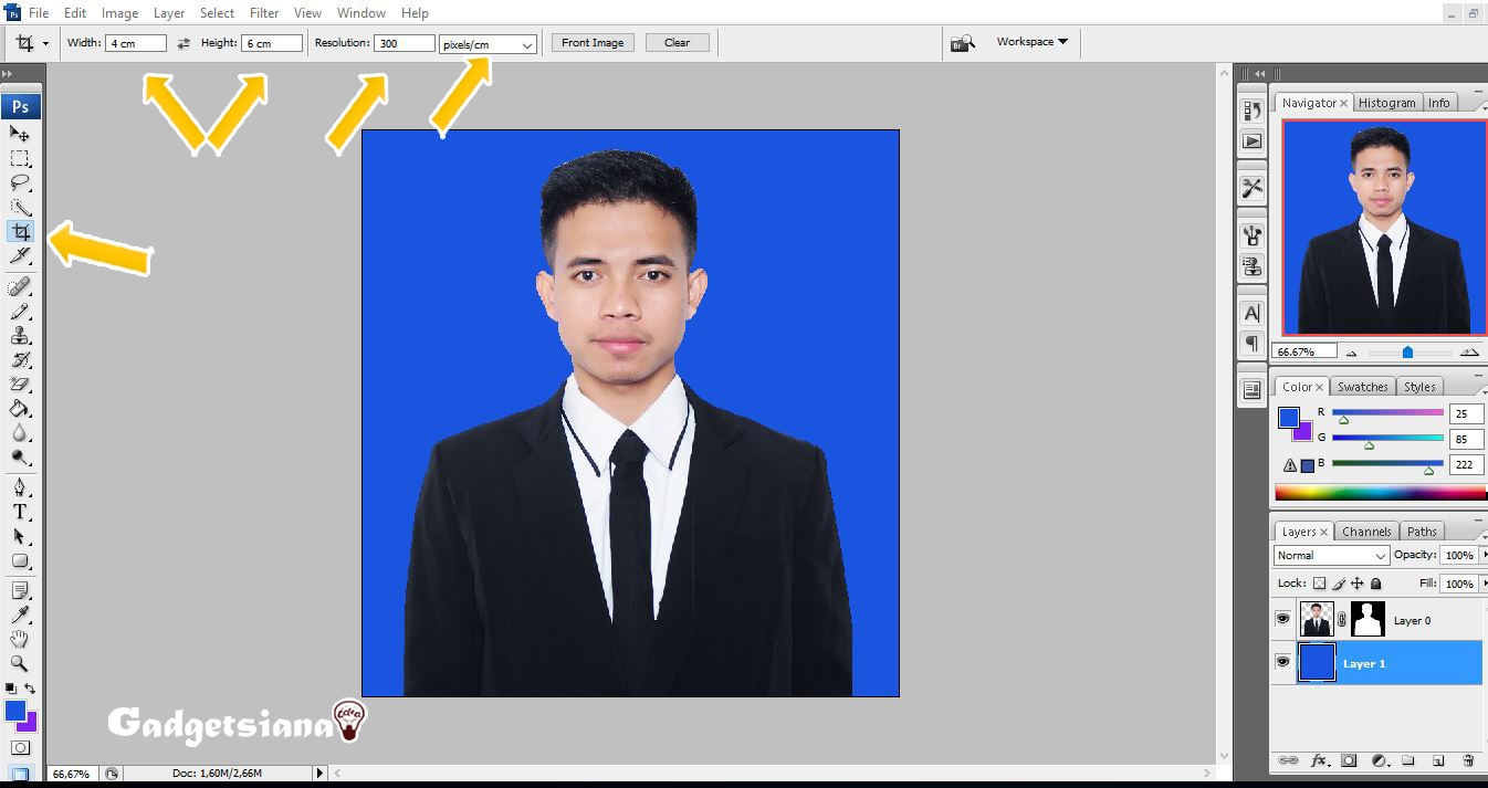 Cara Crop Foto 4X6 Di Photoshop : Cara Crop Foto di Photoshop dengan