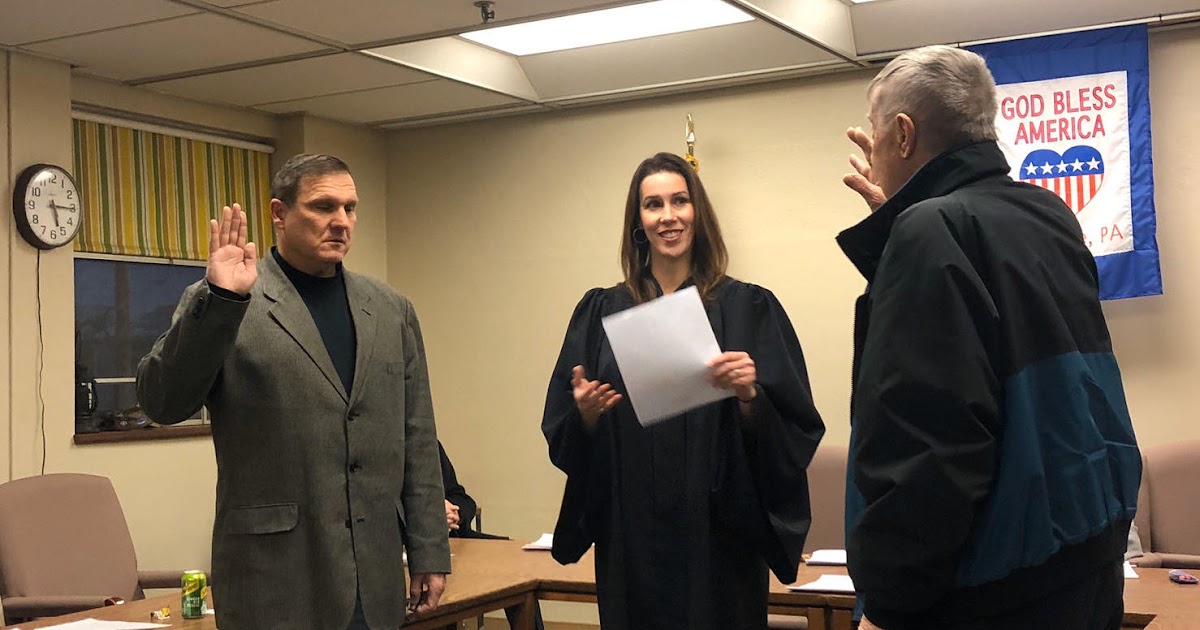 Frackville Borough Holds Swearing In Ceremony for Council Members