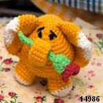 patron gratis elefante amigurumi, free pattern amigurumi elephant